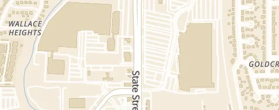 Street map around Mountain America Expo Center