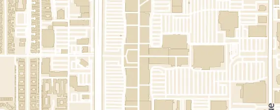 Street map around Lakewood Center Mall