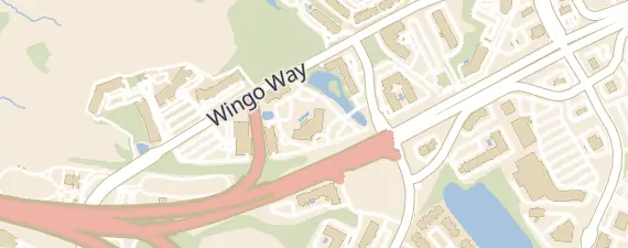 Street map around Hotel Indigo Mount Pleasant