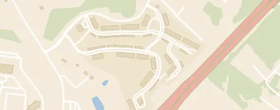 Street map around Loft Conference Center, Southpointe