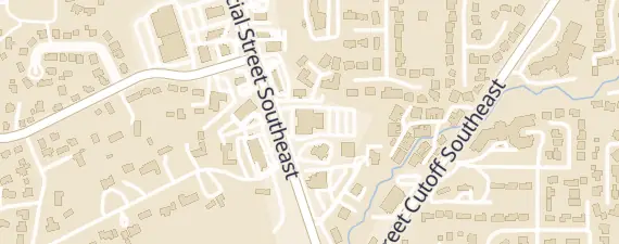 Street map around Salem Scottish Rite Center