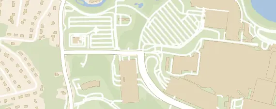 Street map around Earth Expo Center, Mohegan Sun