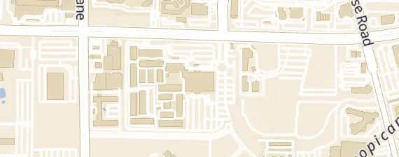 Street map around Tuscany Hotel and Casino