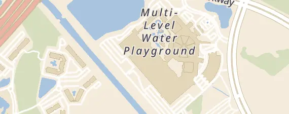 Street map around Gaylord Palms Resort & Convention Center