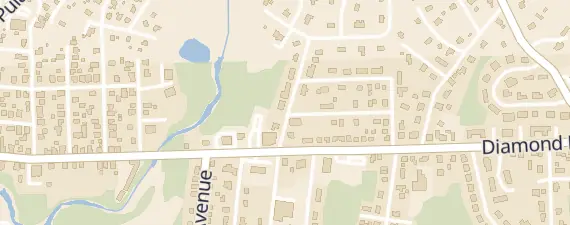Street map around St Joseph Veterans Association