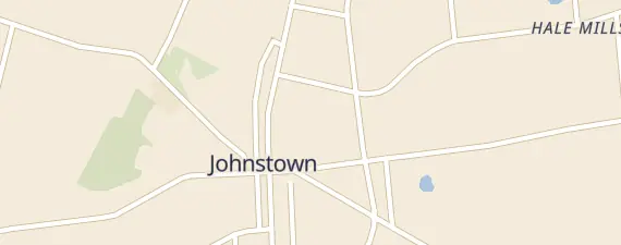 Street map around Johnstown Moose Club