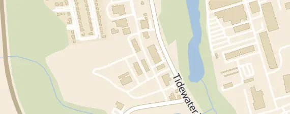Street map around Fredericksburg Fairgrounds