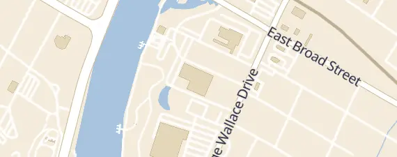 Street map around The Venue at Coosa Landing